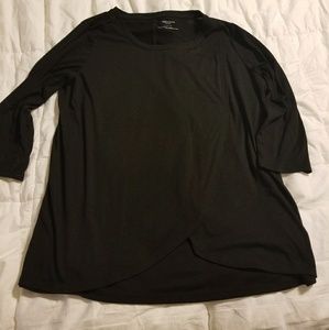 Motherhood Maternity Black Nursing Shirt